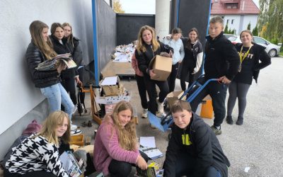 Zbiralna akcija odpadnega papirja